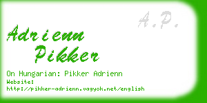 adrienn pikker business card